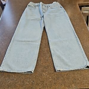 Abercrombie & Fitch Light Blue Straight Leg Jeans